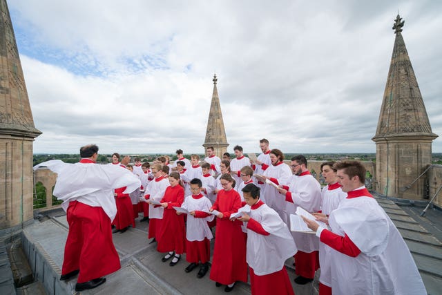 Ascension Day carol at St John’s Chapel – Cambridge