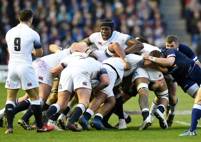 Maro Itoje feels the scrum is important to England's game 