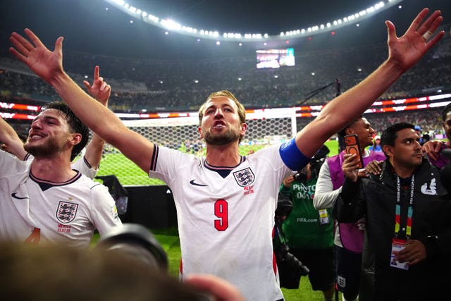 Harry Kane lost his voice in the celebrations
