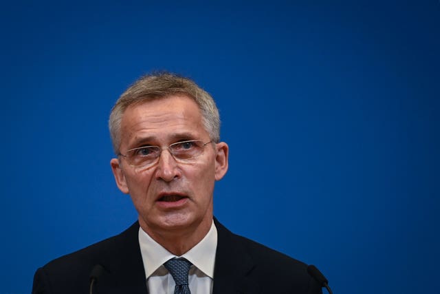 Nato secretary general Jens Stoltenberg