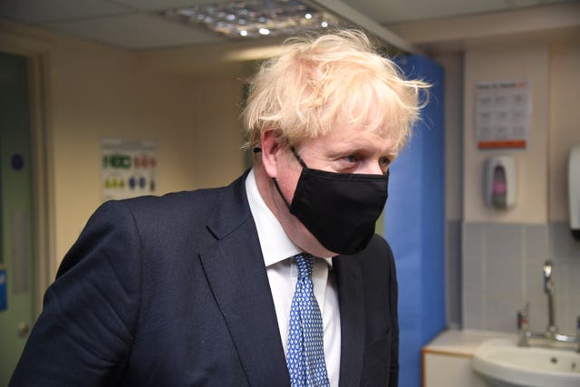 Boris Johnson visit to London GP surgery