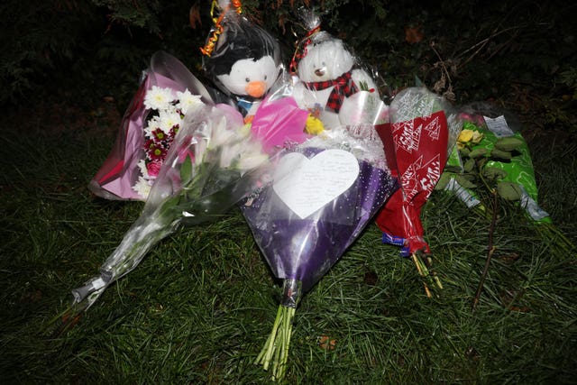 Floral tributes