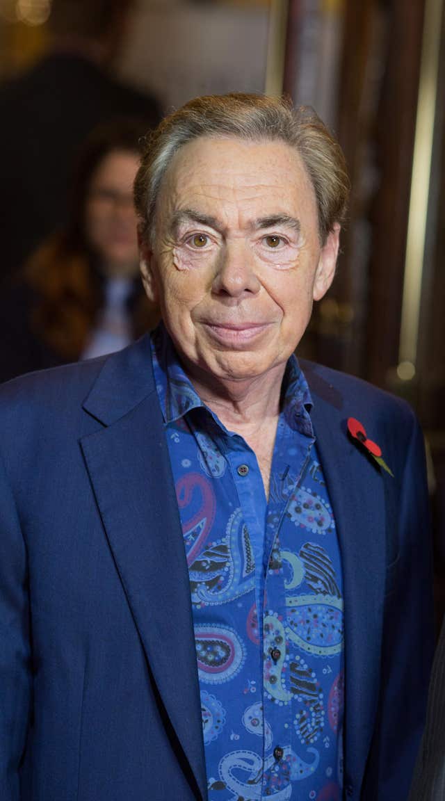 Lord Andrew Lloyd Webber 