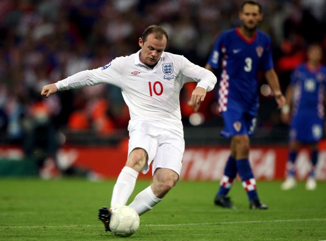 Rooney scored the fifth and final goal as Capello's Three Lions secured their place at the 2010 World Cup.