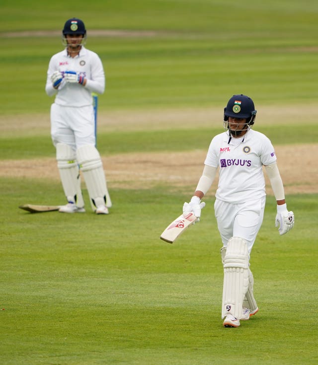 Teenager Shafali Verma struck an impressive 96 on debut, falling agonisingly short of a maiden Test century
