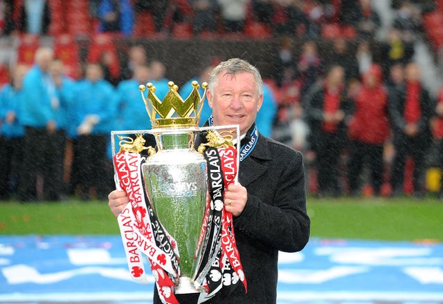 Sir Alex Ferguson won 13 Premier League titles as manager of Manchester United.