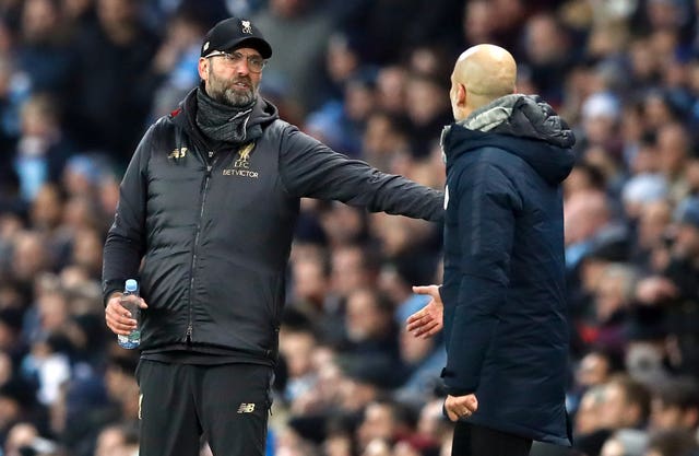 Pep Guardiola admits the rivalry between him and Jurgen Klopp has some way to go before it can compare to that of Sir Alex Ferguson and Arsene Wenger 