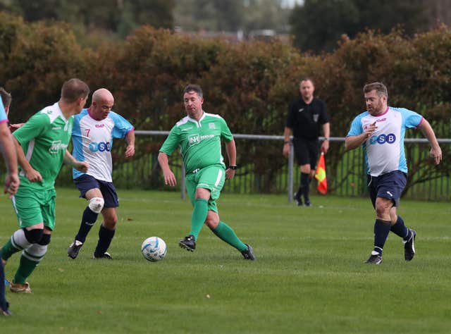 Robbie Fowler in action for Labour (Peter Byrne/PA)