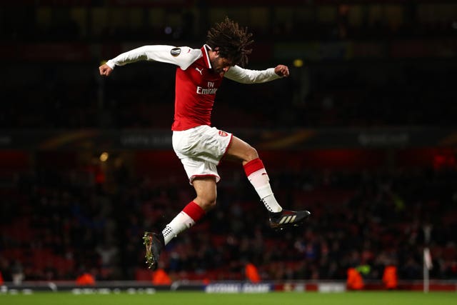 Elneny scored in Arsenal's Europa League win over BATE Borisov back in December