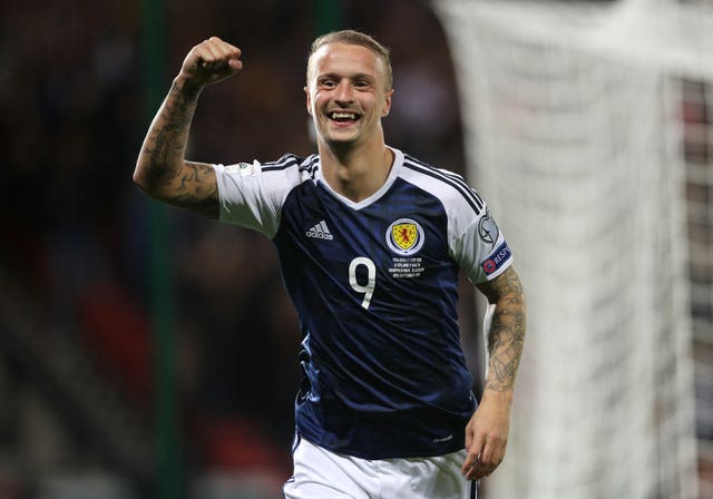 Leigh Griffiths misses both Scotland games this month through injury 