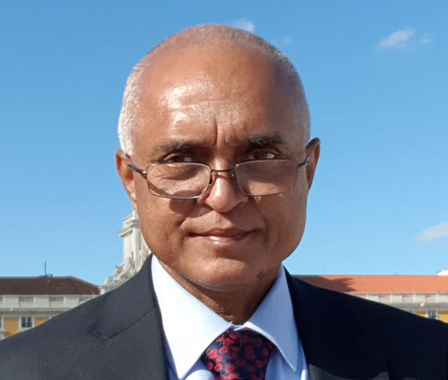 Jitendra Rathod, a surgeon who died in Cardiff after testing positive for Covid-19