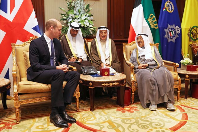 Royal tour of Kuwait and Oman – Day 2