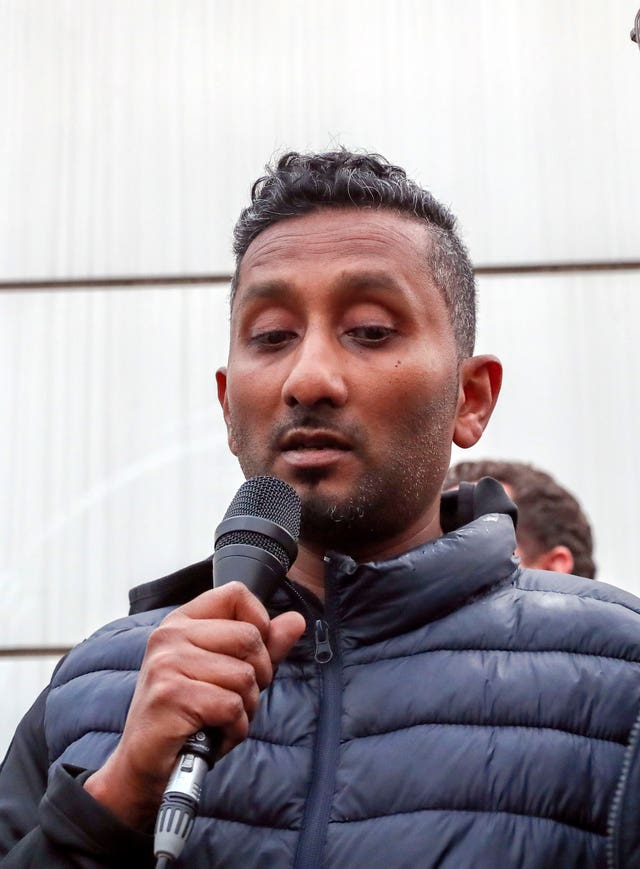 Chandima Daniel's son was stabbed at Hillingdon station whilst on his way to an Arsenal game
