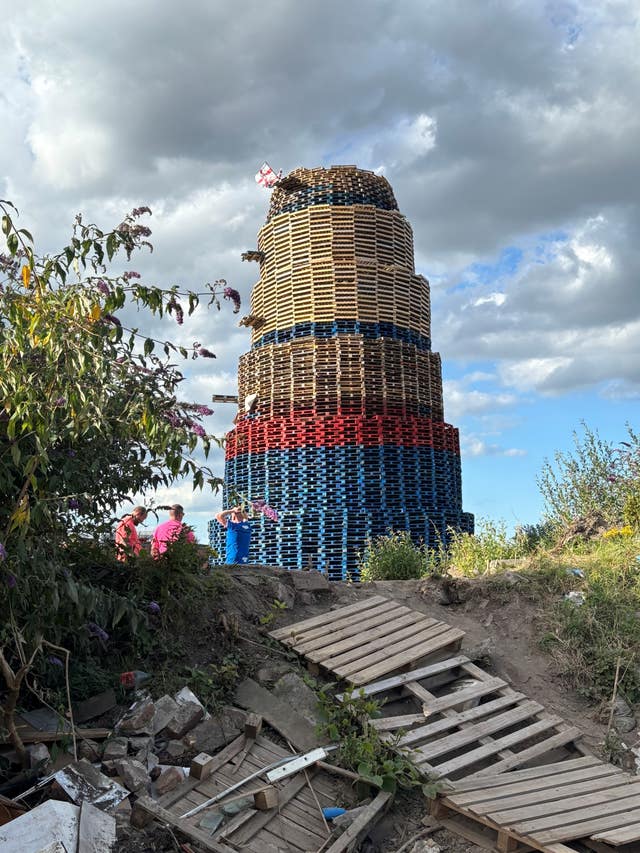 Ulster bonfires