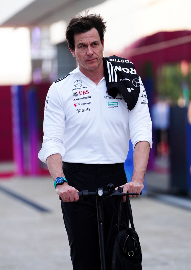Mercedes team principal Toto Wolff