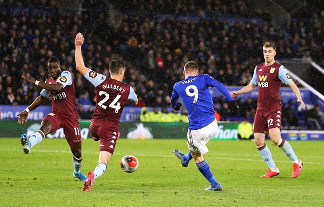Leicester thrashed Aston Villa in the last Premier League game
