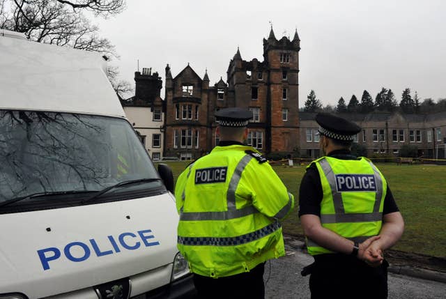 Police near Cameron House Hotel