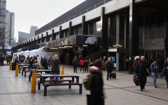 Euston services will be disrupted over Easter (Philip Toscano/PA)