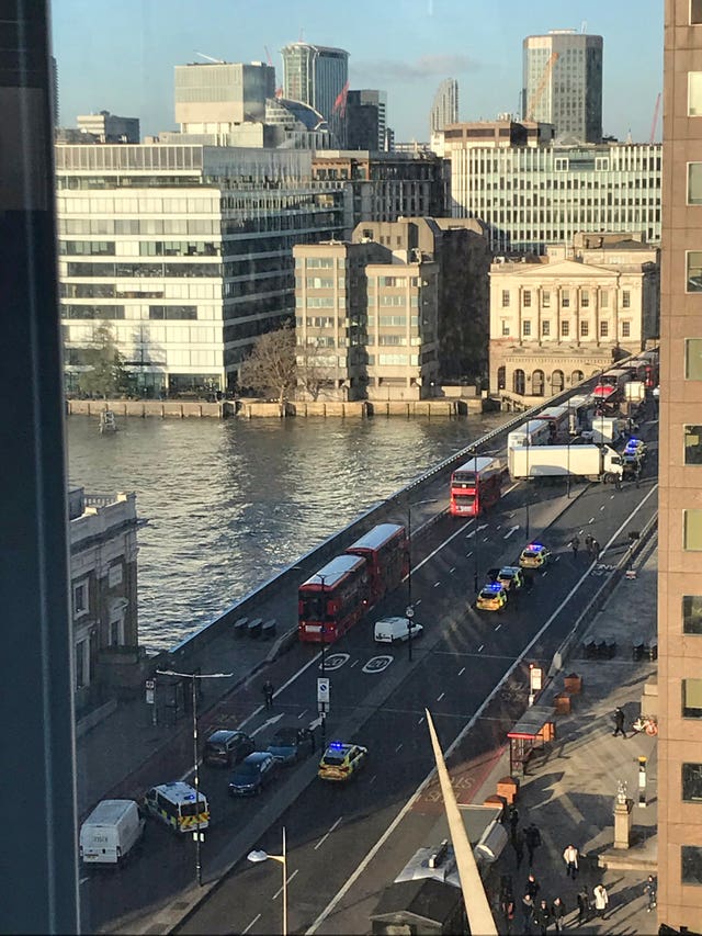 Incident on London Bridge