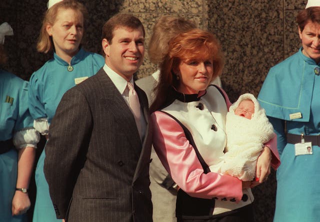 Newborn Princess Eugenie 