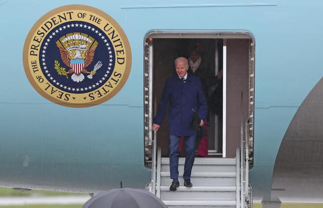 President Biden visit to the island of Ireland