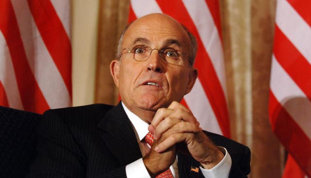Guiliani visits the UK