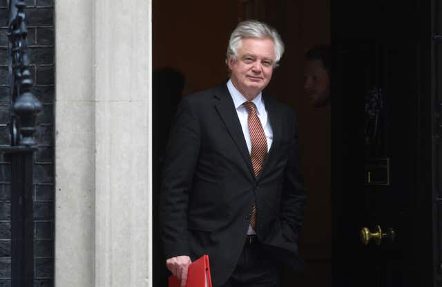 David Davis's newly created Department for Exiting the EU now has around 700 staff (Victoria Jones/PA)