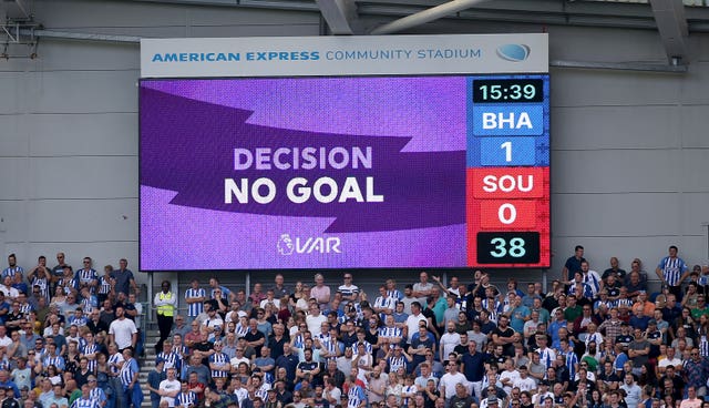 VAR overturns Lewis Dunk's goal and Brighton go on to lose 2-0 to Southampton