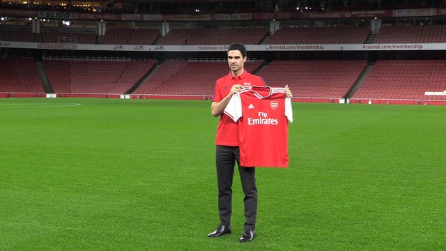 Mikel Arteta took over as Arsenal head coach in December.