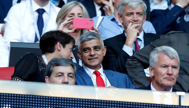 Mayor of London Sadiq Khan says the city is not ready for top-flight football yet.