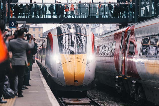 New faster Virgin trains