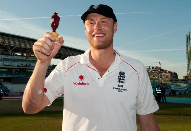 Flintoff had already retired from Test cricket following England's victory in the 2009 Ashes series (Gareth Copley/PA).