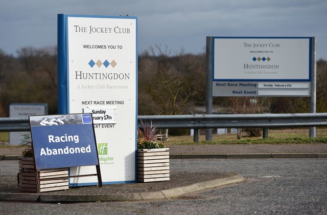 Ominous signs at British racecourses
