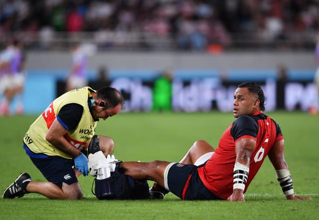 Billy Vunipola has an ankle issue 