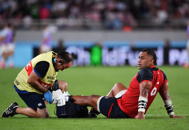 Billy Vunipola has an ankle issue