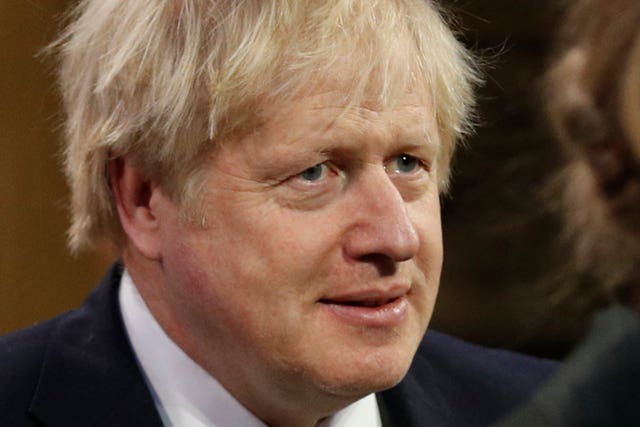 Prime Minister Boris Johnson 