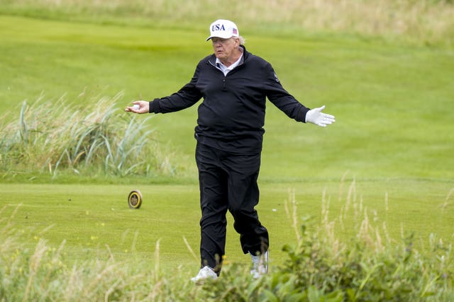 Trump visit to Scotland