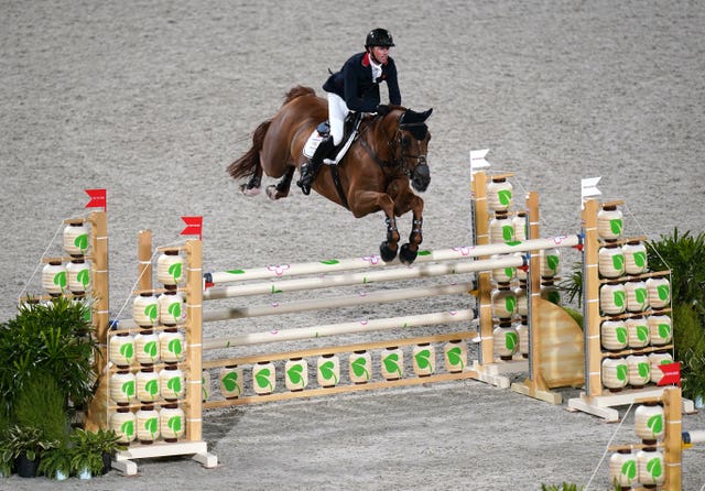 Ben Maher won gold with Explosion W in the Individual Jumping Final 