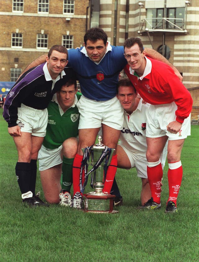 Five Nations captains 1999
