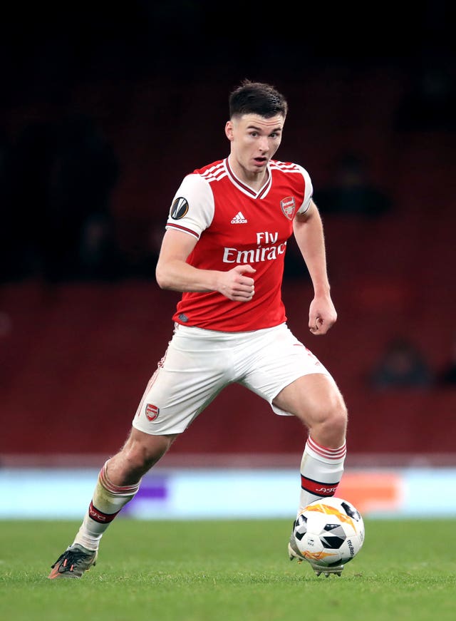 Kieran Tierney's Arsenal career has been hampered by injury 