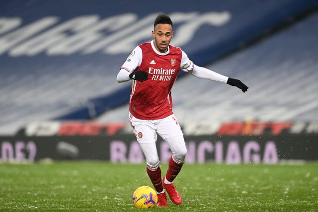 Arsenal were again without captain Pierre-Emerick Aubameyang 
