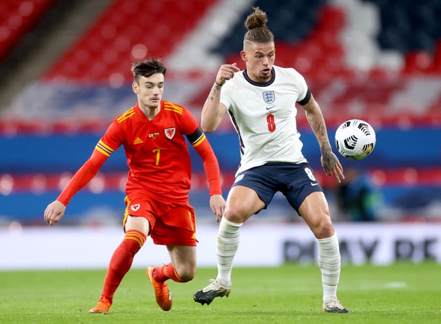 Dylan Levitt played for Wales against England at Wembley in October