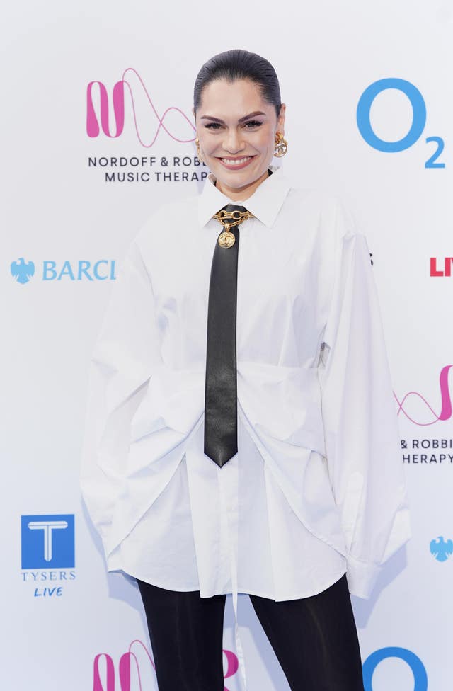 Jessie J at the Nordoff & Robbins O2 Silver Clef Awards