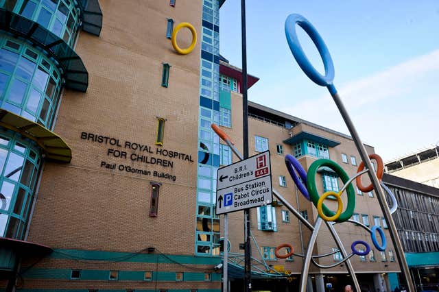 Atticus died at Bristol Royal Hospital for Children (Ben Birchall/PA)