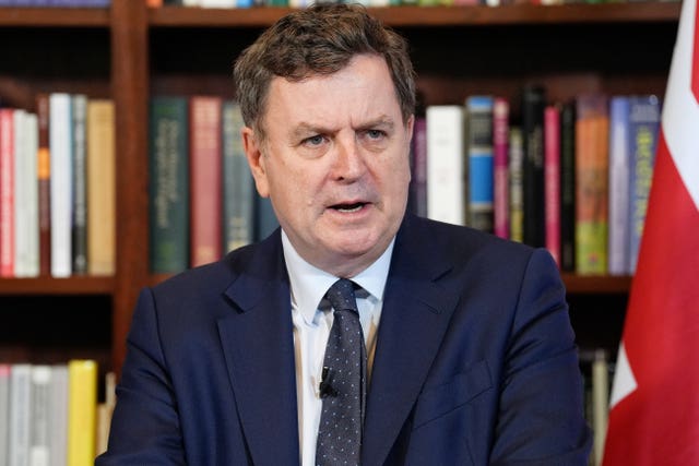 Shadow chancellor Mel Stride