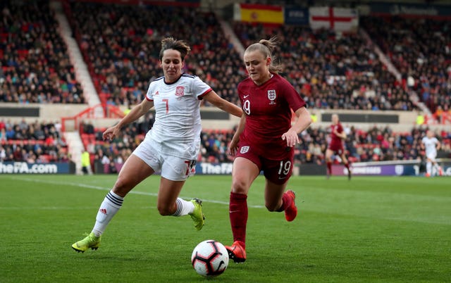 Georgia Stanway (right) was joint top-scorer at last year's Under-20s Women's World Cup (Bradley Collyer/PA).