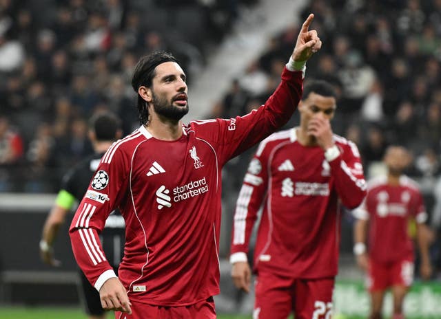 Eintracht Frankfurt v Liverpool – UEFA Champions League – League Stage – Deutsche Bank Park