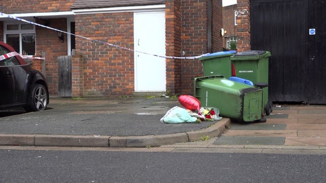Murder scene