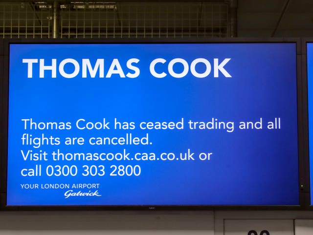 Thomas Cook ceases trading