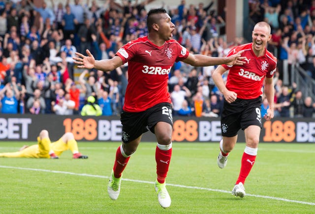 Kenny Miller, right, believes Alfredo Morelos wants to move on